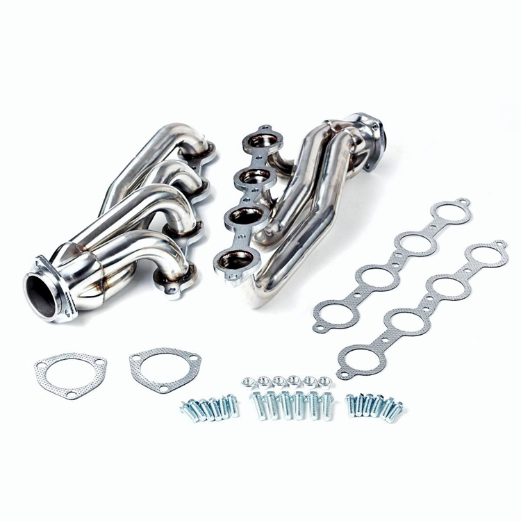 Stainless Steel Exhaust Header For Chevy LS1 LS2 LS3 LS6 LS7 Shorty Chevelle Camaro