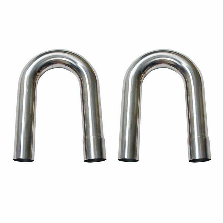 8PCS 2.25'' Mandrel Bend Exhaust Pipe DIY Kit Straight & Bend Pipe 304 Stainless